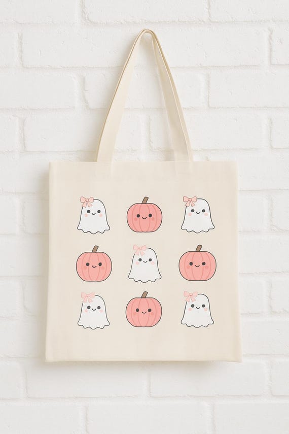 Kawaii Halloween Tote Bag