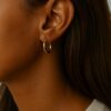 Classic Gold Hoop Earrings – Everyday Elegance with a Chic Twist