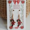 s-l1600-1.jpg Christmas Earrings, stocking fillers Gingerbread Santa Candy Cane Reindeer |