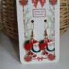 s-l1600-2.jpg Christmas Earrings, stocking fillers Gingerbread Santa Candy Cane Reindeer |