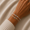 s-l1600-97.png Adjustable Cotton Cord Anklet Silver Star Boho Minimalist Friendship Anklet
